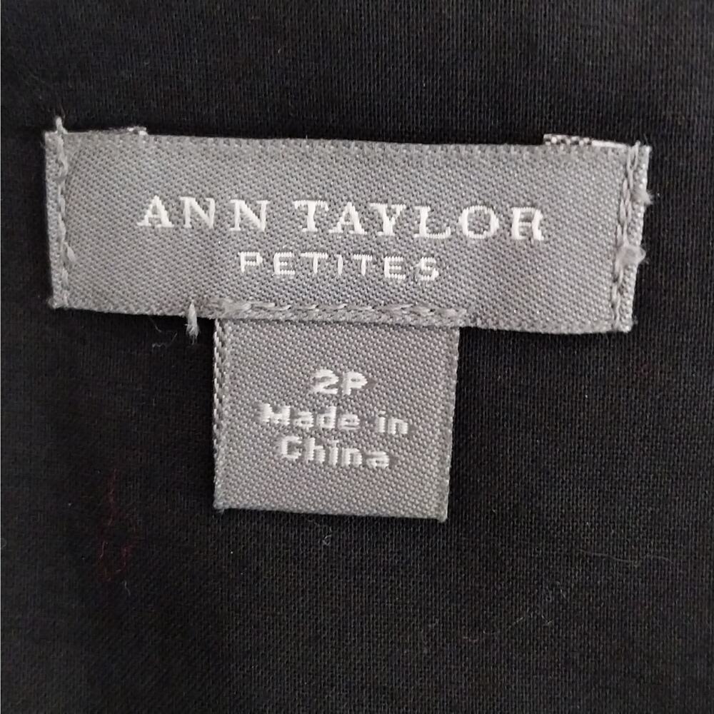 Ann Taylor Black and White Strapless Dress - Picture 6 of 9